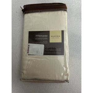 Sonoma standard/queen pillowcases‎